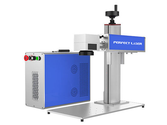 Desktop 650nm 50W Fiber Laser Marking Machine Random Polarization