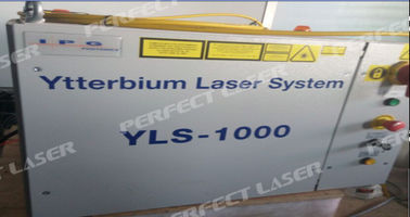 Máy cắt Laser sợi quang 90 m / phút để cắt ống / tấm kim loại tròn