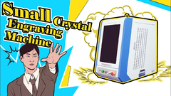 Đồ khắc tinh thể 3D tuyệt đẹp được tạo ra bằng công nghệ laser tia cực tím