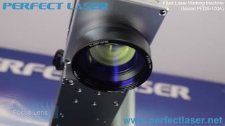 Máy đánh dấu laser sợi laser hoàn hảo trên bàn Mini PEDB-100A Video chuyên nghiệp