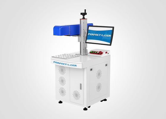 Máy khắc laser sợi quang với hệ thống đánh dấu bằng nhựa / SS, công suất đầu ra tối đa 532nm