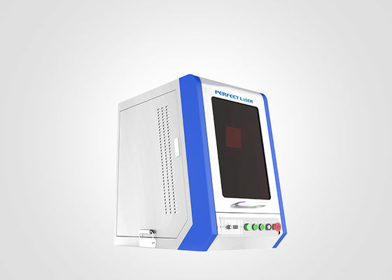 Máy khắc laser kim loại xanh 50W / 100W có nắp đậy kín