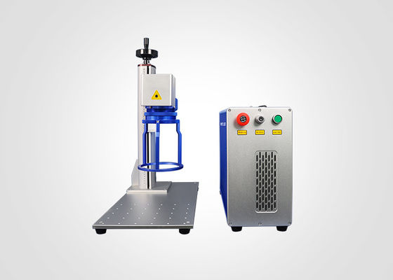 Máy đánh dấu laser sợi cầm tay cho kim loại thép không gỉ sắt / nhôm / đồng / đồng