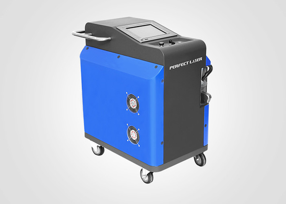 Máy làm sạch bằng laser sợi cầm tay Máy loại bỏ xỉu bằng laser để làm sạch kim loại sơn xỉu