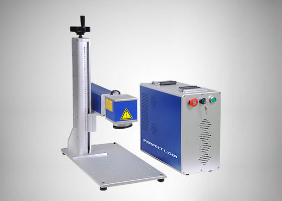 Máy khắc laser sợi kim loại để bàn tốc độ cao 20W 30W 50W