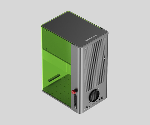Máy in CNC laser di động vi mô hai ánh sáng cho thợ khắc gỗ thợ khắc laser máy khắc laser mini