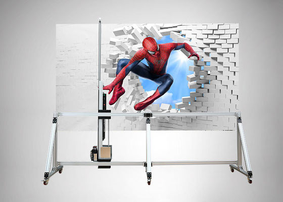 3D Đôi Đầu Tường Dọc Máy In Phun Tranh Máy In Giấy Thủy Tinh Gỗ Gốm Kim Loại Nghệ Thuật