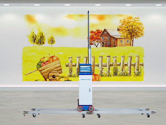 Máy in tường Đầu kép 64㎡/h Máy in tường tốc độ cao dành cho tranh tường và trang trí